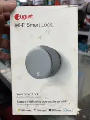 August Wi-Fi Smart Lock Silver ASL-05 4th Gen Brand New Sealed Silver