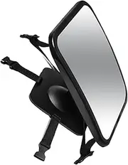 WUISOLQP Rearview Mirror with 360 Degree Rotation for Baby Safety 360 ° Rotating Car Baby Rearview Mirror Acrylic Car Baby Mirror