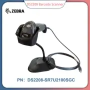 Zebra DS2208-SR7U2100SGC 1D/2D Handheld Barcode Scanner with USB Cable & Stand