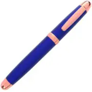 Sherpa Pen Aluminum Classic Perfect Blue and Rose Gold Pen/Sharpie Marker Cover