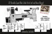 JET Variable Speed Mini Lathe JML-1014VSI & JWL-1220VS Owners Manual Parts List