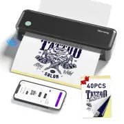 Wireless Tattoo Stencil Printer Rechargeable Inkless PC Smart Phone Compatible