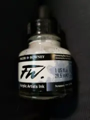 DALER ROWNEY FW ARTISTS ACRYLIC INKS 29.5ml Shimmering Blue