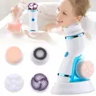 4 in1 Face Cleaner Waterproof Electric rechargable Facial Skin Cleansing brush