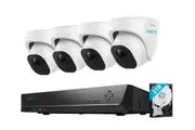 Reolink Security Camera System 8 Channel 4K PoE Outdoor CCTV RLK8-820D4-A