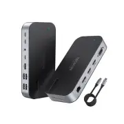 MOKiN Laptop Docking Station 4 Monitors, 16 in 1 USB C Docking Station Triple...