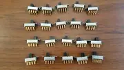 20 NEW Miniature Slide Switch PCB DPDT 3 way CW Switch Co UL Listed