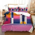 3D Geometry Graphics Decoration Quilt Cover Set Bedding Sets Pillowcases Queen