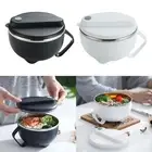 Ramen Bowl with Lid Noodle Container Food Bowl Soup Bowl for Office Picnic