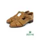 GREEN PINE文青風格編織涼鞋淺棕色(00862201)