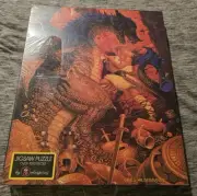 Vintage 1992 Dungeons And Dragons 1000 Piece Puzzle. Siegfried Slaying Fafner