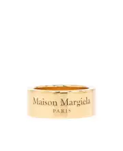 Maison Margiela Logo Engraved Ring 1,2 Yellow