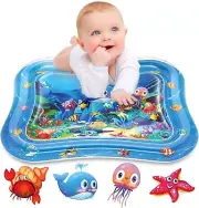 NEW Inflatable Tummy Time Mat Premium Baby Water Play Mat for Infants Fun