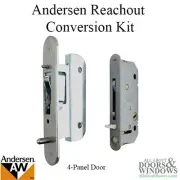 Andersen Reach Out Conversion Kit For Frenchwood Glider 4 Panel Doors 2 Pieces