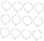 UPKOCH 12Pcs Disco Ball Necklaces for Dance Parties Festival Accessories Premium Quality Disco Ball Decor Eye Catching Costume Jewelry for School Events and Celebrations