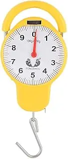 [Generic] XYZOOM Metal Fish Shape 10kg 22lb Weight Analog Luggage Hanging Scale Yellow(b08c2 a866f edad5 cc52d 3c13f 4b13b