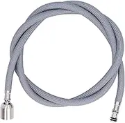 G1/2 1.5m Pull Out Faucet Hose Nylon Braid PVC Flexible Faucet Hose Replacement for Kitchen Bathroom for Kitchen Sink Faucets Pull Out Spray Head