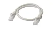 8WARE Cat6a UTP Ethernet Cable 0.5m (50cm) Snagless Grey