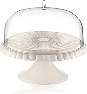 GUZZINI 199401156 Tiffany Cake Stand, Milk White