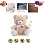 Soft Plush Baby Bear with Night Light & 9 Soothing Sounds - Ideal Baby Gift
