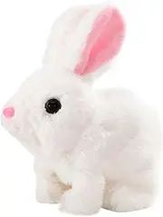 Electronic Pets,Interactive Cartoon Bunny Puppy Doll | Toddler Learning Activities, Kids Educational Robot Animal for Early Education