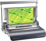 Fellowes Quasar Manual Wire Binder, Grey/Silver