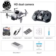 Mini V30 WiFi FPV Drone with 4K Dual Camera & Obstacle Avoidance – Foldable RC Q