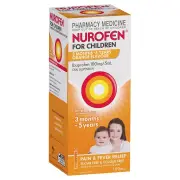 Nurofen For Children 3 Months - 5 Years (Orange Flavour) 100ml