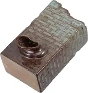 Fountain Flowing Water Clay Pot Indoor Waterfall Fish Tank Accessories Decoration Deck Fountain Indoor Fountain Fish Tank Accessories Water Fountain Decor Ceramics YARNOW