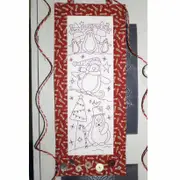 The Birdhouse Designs Sewing Chilly Penguins Wallhanging Pattern
