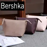 在飛比找蝦皮購物優惠-🎀【現貨+發票】西班牙 Bershka 仿皮簡約百搭復古個性