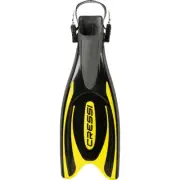 Cressi Frog-Plus Fins, Small/Medium, Yellow