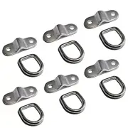 Tie Down Anchors Hooks For Trailer Truck Bed Bracket Enclosed Points 6 Pack