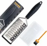 DEISS PRO Short Zesters Grater Black