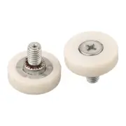 Bearing Pulley Bearing Drawer Rollers Replacement Wheels Plastic Brand New
