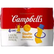 Campbell's Condensed Kids Soup Chicken & Stars Soup 10.5 Ounce Pack of 4