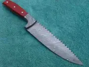 7" Hand Made Damascus Steel Full Tang Chef's Knife , Kitchen Chef's Knife