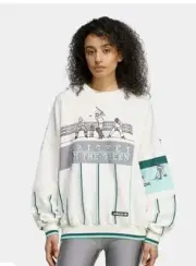 Adidas Originals Retro Sports Cricket Inspired Crew Sweatshirt XL New