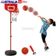 170cm Kids Basketball Hoop Net Backboard and Stand For Indoor Outdoor Basketball