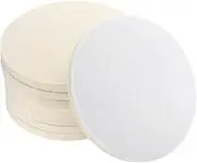 uxcell 6-Inch Wool Felt Polishing Pad, Buffing Wheels Polish Pad, Flocking Hook & Loop Back for Random Orbital Sander 12Pcs