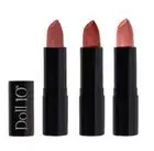 Doll 10 Kisses & Compliments Lip Rouge Collection Set Of 3 Lipsticks New In Box