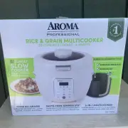 AROMA Professional Rice and Grain Multi-cooker - 20 cups - 4 quarts