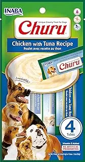 Inaba Churu Natural Dog Treat Chicken w/Tuna 6 x 56g
