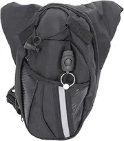 Drop Leg Bag Adjustable Oxford Cloth Motorcycle Bike Thigh Pouch Reflective Strip Outdoor Travel