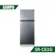 【結帳再x折】【含標準安裝】【聲寶】610L 定頻雙門冰箱 SR-C61G (W2K7)