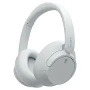 Sony Wireless Noise-Cancelling Headphones (White). WHCH720NW