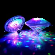 2Pack Pool Lights Floating Pool Lights Underwater Waterproof Lights Swimming ...
