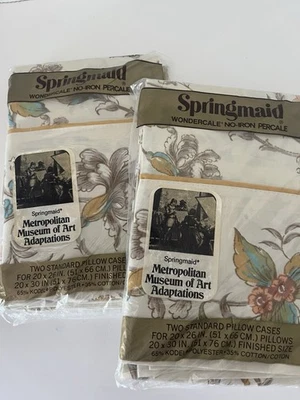 Springmaid Wondercale No-Iron Pracale Pillow Cases Standard