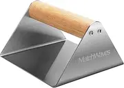 Matchwaves Burger Smasher, Stainless Steel Burger Press for Griddle, Non-Stick Grill Press - No Rust & Easy to Maintain