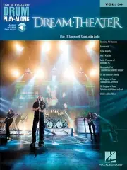 Dream Theater Drum Play-Along Book Audio Online NEW 000111942